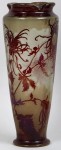 Galle Vase with Chrysanthemums Design