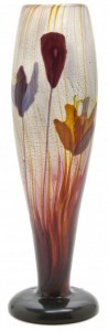 Galle Vase with Crocus Design