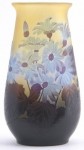 Galle Vase with Dahlias Design