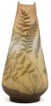 Galle Vase with Ferns Design