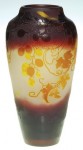 Galle Vase with Grapes Design