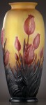 Galle Vase with Tulips Design