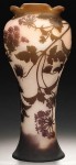 Galle Vase with Violets Design