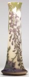 Galle Vase with Wisteria Design